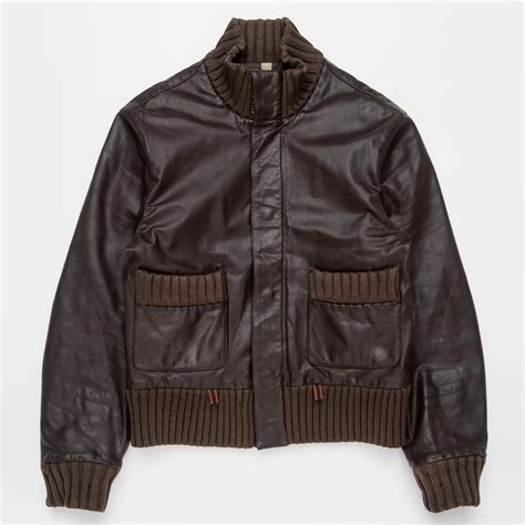 miu miu mens brown leather jacket|Maple Brown Suede Nappa Leather Jacket .